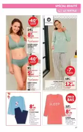 Catalogue Hyper U page 27: PYJAMA FEMME €8,90, Hello SLEEP €8,90