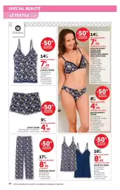 Catalogue Hyper U page 28: SHORT FEMME €4,95, PANTALON FEMME €8,95