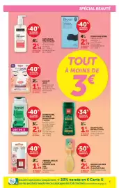 Catalogue Hyper U page 3: Neutrogena Pureté Pamplemousse Gel Nettoyant €2,58, Biore Patches Purifiants au Charbon €2,70