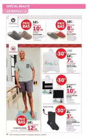 Catalogue Hyper U page 30: Modal mélangé €3,43, U Collection Mules Femme €10,90