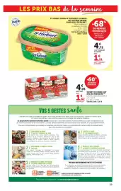 Catalogue Hyper U page 39: St Hubert Omega 3 €1,51, PRESIDENT Secret de Crème €1,62