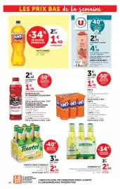 Catalogue Hyper U page 42: FANTA ORANGE €1,40, Tourtel Twist €2,31