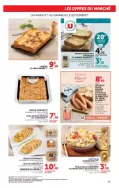 Catalogue Hyper U page 51: SAPRESTI QUICHE LORRAINE €7,49, VPF PIERRE SCHMIDT €8,99