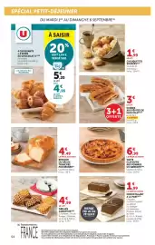 Catalogue Hyper U page 54: Tarte Clafoutis €6,99, Brioche ou Gâche €4,49
