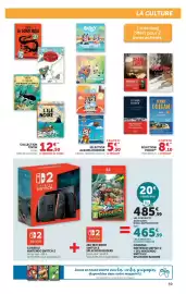 Catalogue Hyper U page 59: Nintendo Switch 2 €439,00, SÉLECTION POCHES €8,10