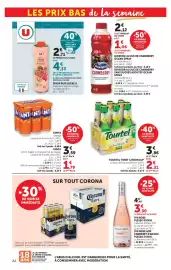 Catalogue Super U page 22: Tourtel Twist Citron €2,31, FANTA Orange €1,79