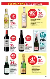 Catalogue Super U page 23: LES AMOURIERS CHUSLAN €4,87, ROCHE MAZET PAYS D'OC IGP CLAIREMENT ROSÉ €2,65