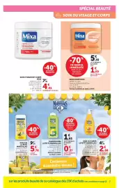 Catalogue Super U page 7: Mixa La Crème Réparatrice €6,89, MIXA Crème Cica Réparation €4,41