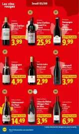 Catalogue Lidl | Du 03/09 au 09/09 Les promos de la semaine page 24: Bonot Père & Fils Bourgogne Gamay €4,99