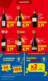 Catalogue Lidl semaine 36 page 25: CASCASTEL Fitou €3,99, Bonot Père & Fils Moulin à Vent €6,99