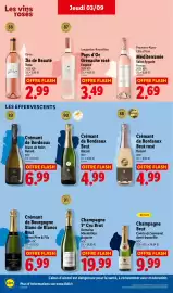 Catalogue Lidl | Du 03/09 au 09/09 Les promos de la semaine page 28: Balard Crémant de Bordeaux Blanc de Noirs €6,99