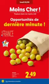 Catalogue Lidl semaine 36 page 4: Mirabelle €2,49