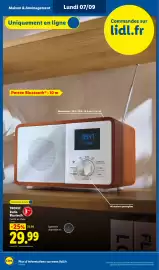 Catalogue Lidl semaine 36 page 50: TRONIC Radio Bluetooth €29,99