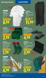 Catalogue Lidl | Du 03/09 au 09/09 Les promos de la semaine page 55: PARKSIDE Chaussettes de travail homme €3,99
