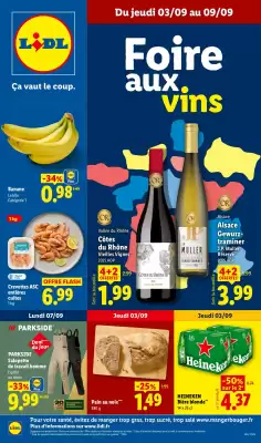 Lidl | Du 03/09 au 09/09 Les promos de la semaine (valable jusqu'au 9-09)