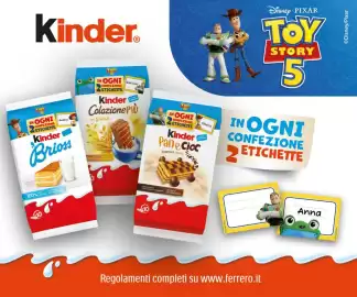 Volantino Iper Tosano settimana 35 Pagina 4: Kinder Colazione PIÙ €1,00