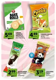 ABC gazetka | Minimarket Strona 17: Baton Kinder Pingui Coco €2,99, Chrupki chlebowe Bake Rolls 7 Days €5,69