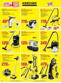 Zgonc Flugblatt Seite 22: Waschsauger SE 2 Spot pure+ €129,00, Matratzenstaubsauger VCH 4 UV Clean €119,00
