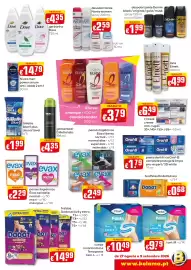 Folheto Bolama Página 11: Dove gel banho €4,35, Toalhitas dodot básico €0,68