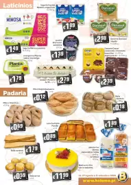 Folheto Bolama Página 5: Bolo cardeal €1,79, Danone Danet caramelo/chocolate baunilha €2,39