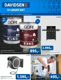 Davidsen tilbudsavis Side 1: Einhell bore-/skruemaskine 18 v tc-cd 18/35 €495,00