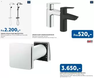 Davidsen tilbudsavis Side 22: Grohe Vitalio Start brusesystem €2.200,00, Grohe Start håndvaskarmatur €520,00