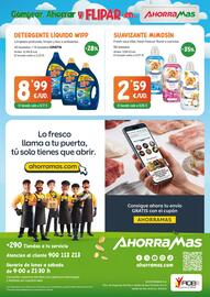 Folleto AhorraMas Página 8: Detergente líquido wipp €8,99, Mimosin suavizante €2,59