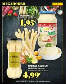 Folleto Gadis semana 35 Página 16: Gadis salsa fina ligeresa €1,95
