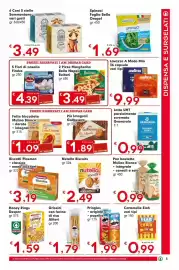 Volantino DeSpar Express Pagina 5: Pan bauletto Mulino Bianco €0,99, Pizze Margherita Bella Napoli Buitoni €3,49