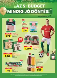 Spar akciós újság hét 35 Oldal 17: S-budget kakaós-mogyorós kenhető krém €1.299,00, S budget natúr joghurt €219,00