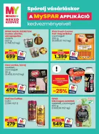 Spar akciós újság hét 35 Oldal 19: Spar hazai szeretem €699,00, Herz sonka €499,00