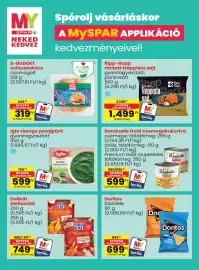 Spar akciós újság hét 35 Oldal 20: Iglo zsenge parajpüré €599,00, S-Budget suliszendvics €319,00