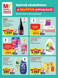 Spar akciós újság hét 35 Oldal 22: Varga töpszli €1.249,00, Duck wc-tisztító és wc-illatosító termék