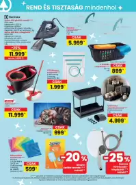 Spar akciós újság hét 35 Oldal 38: Easy maxx szekrényrendező €4.999,00, Electrolux refine 600 gőzölős vasaló €11.999,00