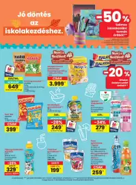 Spar akciós újság hét 35 Oldal 5: Haribo gumi €649,00, Nesquik instant kakaóitalpor €3.999,00