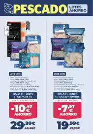 Catálogo La Sirena Página 8: Lote con €29,99, La sirena filetes de merluza del cabo €19,99