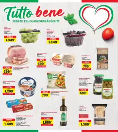 Interspar akciós újság hét 35 Oldal 19: Despar tonhaltörzsdarabok €1.499,00, Frosta olasz zöldségkeverék €799,00