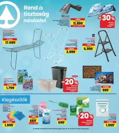 Interspar akciós újság hét 35 Oldal 33: Vasaló, Cleanmaxx mikroszálas kendő €1.999,00