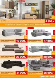 Asko leták Strana 2: Chivas sedací souprava €31.999,00, Sedací souprava Odessa €25.999,00