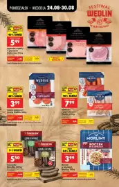Biedronka gazetka Strona 3: Salami pepperoni Kraina Wędlin, 100 g €3,99, Kiełbaski z szynki Kraina Wędlin, 270 g €7,99