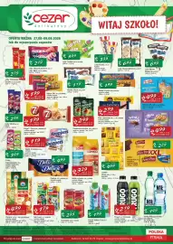 Cezar Delikatesy gazetka Strona 1: Oranżada Hellena €2,39, Wafle ryżowe SONKO €3,29
