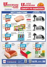 Społem gazetka | Praga Poludnie Strona 1: Szpinak Frosta €1,49, Szynka Kabanos €2,79