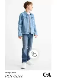 C&A gazetka tydzień 35 Strona 2: Jeansy straight C & A €69,99