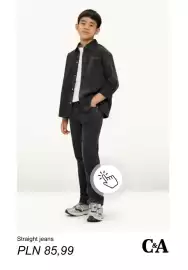 C&A gazetka tydzień 35 Strona 3: Jeansy straight C & A €85,99