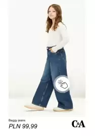 C&A gazetka tydzień 35 Strona 5: Jeansy baggy C & A €99,99