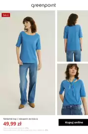 Greenpoint gazetka tydzień 35 Strona 5: Niebieski top z rękawem do łokcia Greenpoint €49,99