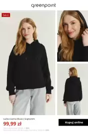 Greenpoint gazetka tydzień 35 Strona 9: Luźna czarna bluza z kapturem Greenpoint €99,99