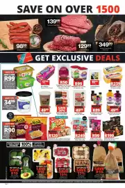 Checkers catalogue Page 2: Früzo Frozen Fruit €99,00, Flora Fat Spread €99,00