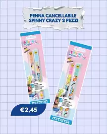 Volantino Sirene Blu Pagina 3: Penna cancellabile spinny crazy €2,45