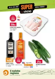 Terno leták Strana 1: Fernet Stock €149,90, SLEPICE BEZ DROBŮ A €59,90